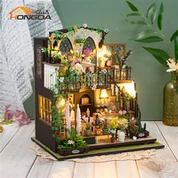 Najboljša lesena hišica za punčke Darcy Flower House